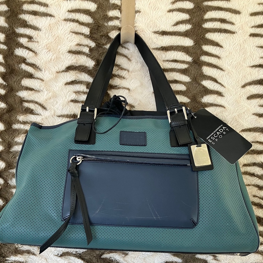 Escada Sport designed by Jonathan Saunders Bag Medium Green
